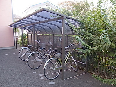 Other common areas. Place for storing bicycles
