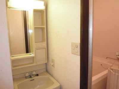 Washroom. Independent wash basin