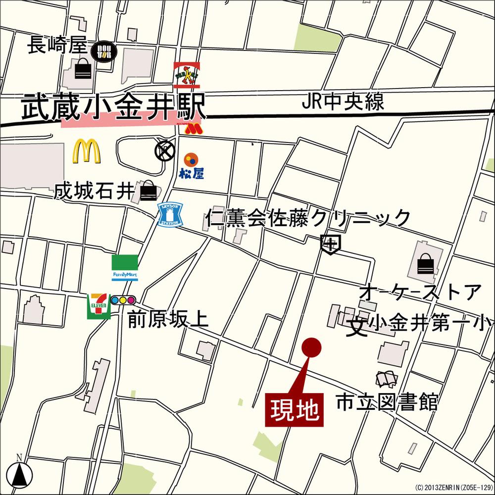 Local guide map