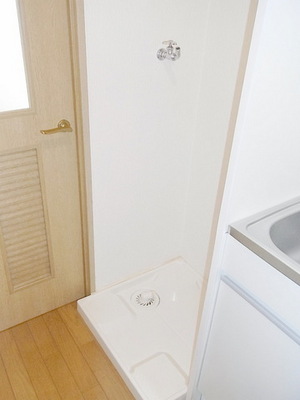 Other Equipment. Washing machine in the room