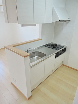 Kitchen. 2 lot gas stoves ・ Grill kitchen