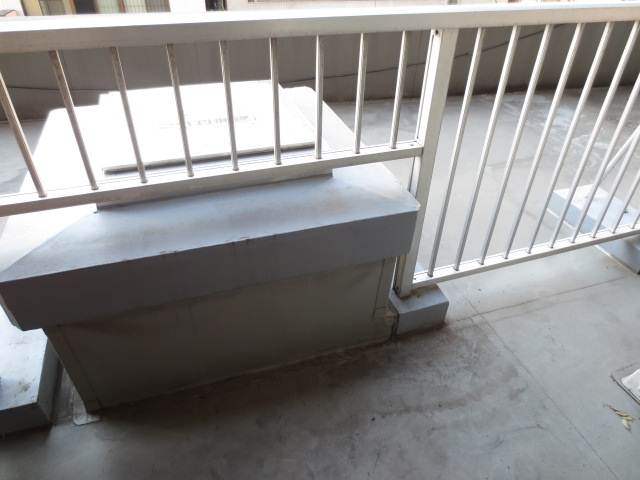 Balcony. Wide balcony