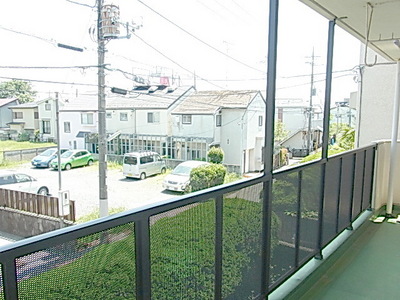 Balcony. Sunny balcony