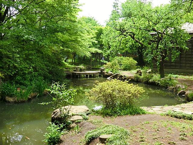 park. Koganei 1730m until the church kindergarten