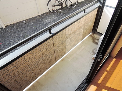 Balcony. Facing south balcony