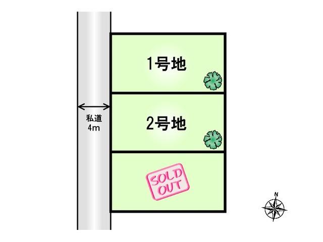 The entire compartment Figure. Koganei Higashi 2-chome compartment view