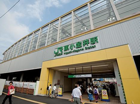 station. In 1500m express train available until Higashikoganei about 20 minutes to "Shinjuku" station, About 35 minutes until the "Tokyo" station. Direct access is possible! 