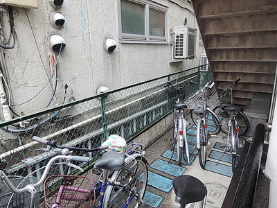 Other common areas. Bicycle-parking space