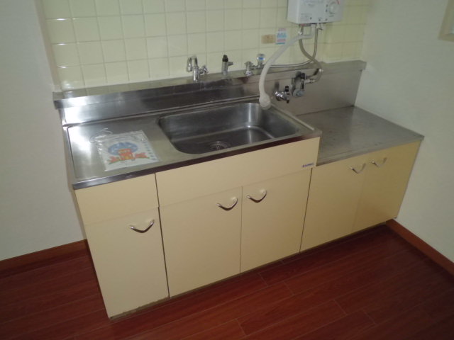 Kitchen.  ☆ 2-neck Gasukitchin ☆ 