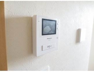 Security. TV monitor with intercom