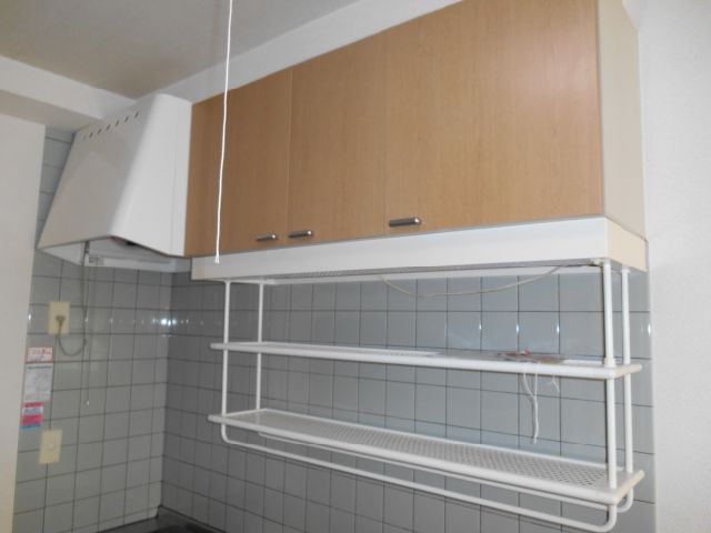 Receipt. Storage space in the kitchen top