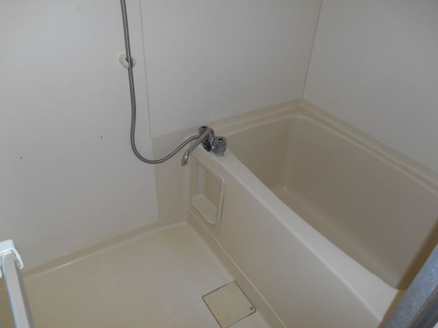 Bath. Beautiful bath in which the white tones