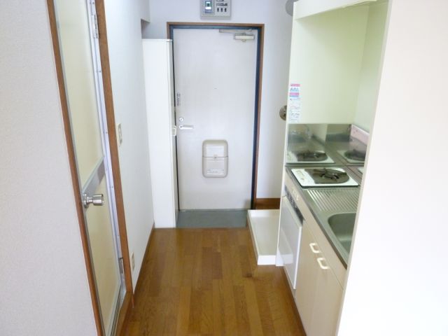 Entrance. It is the flooring of the room