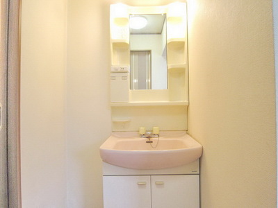 Washroom. Independent wash basin