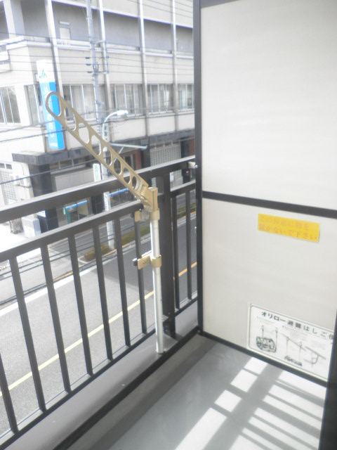 Balcony. Veranda is also firmly depth, Easy laundry is dried!