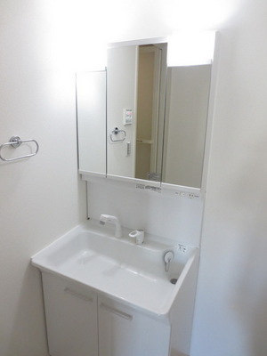 Washroom. Independent wash basin