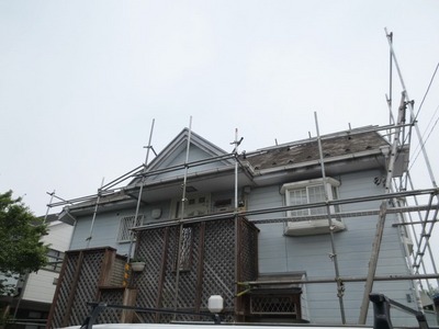 Building appearance. Quiet living environment