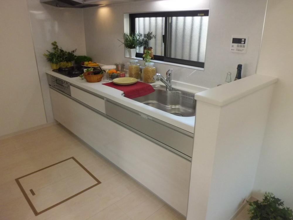 Kitchen. The photograph is an image. 