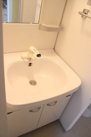 Washroom. Washbasin large