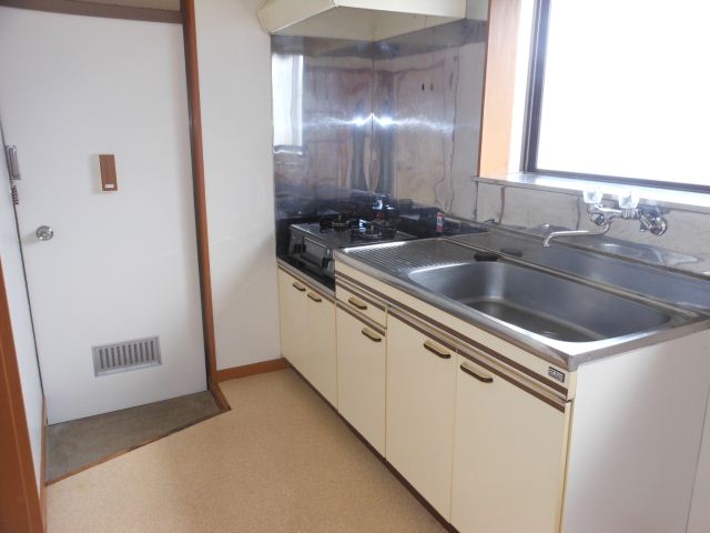 Kitchen. Gas stove with kitchen