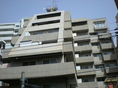 Building appearance. Front of the station th