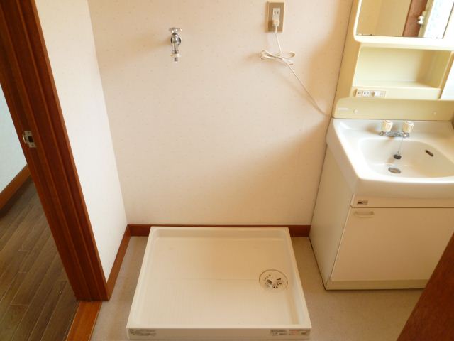 Other Equipment. In the dressing room has been Laundry Area with waterproof pan conditioning