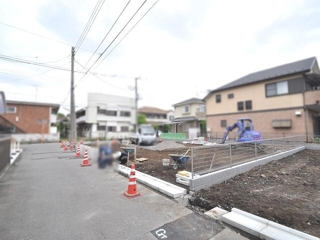 Local land photo. Field landscape (at the time of construction)