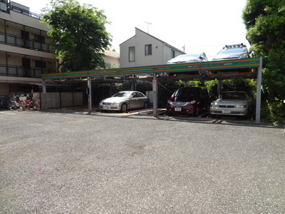 Parking lot. On-site parking complete. 