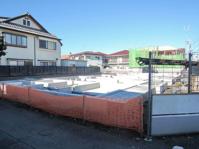 Building appearance. Under construction