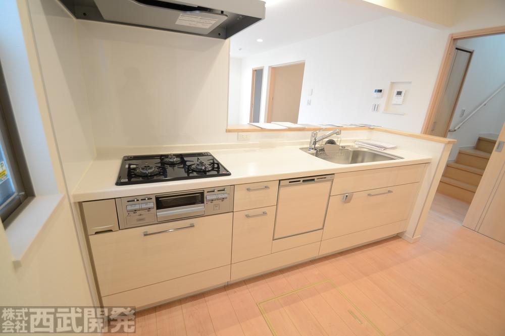 Other Equipment. 6 Building artificial marble counter kitchen dishwasher ・ With water purifier ・ Slide storage ・ Underfloor Storage