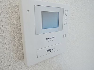 Security. Monitor with intercom