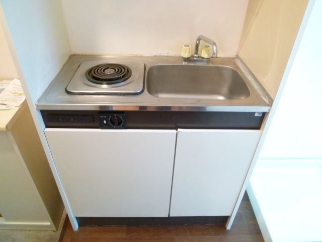 Kitchen. Kitchen with electric stove!