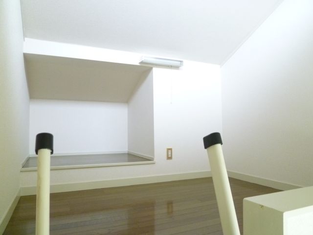 Other room space. Loft even if there is a window, Bright is.