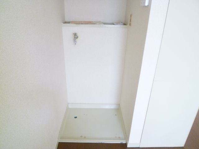 Other room space. It is indoor washing machine Storage.