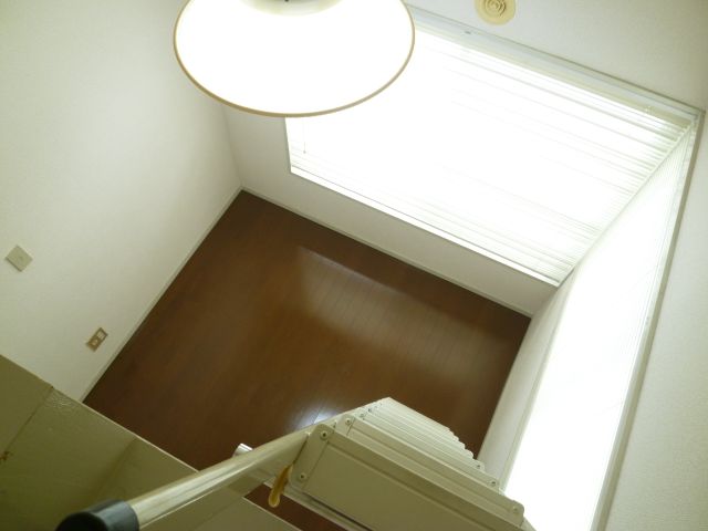 Living and room. This room viewed from the loft.