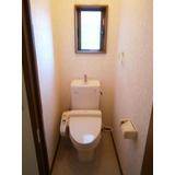 Toilet. Clean restroom