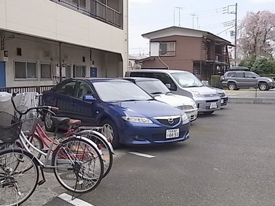 Parking lot. Parking lot