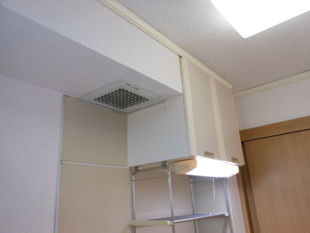 Receipt. Storage% exhaust fan in the kitchen top