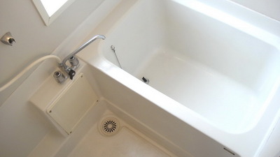 Bath. Bathroom with a window