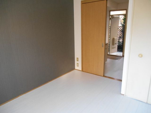 Living and room. Kitchen and rooms are bulkhead. With sliding door