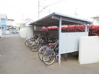 Other common areas. Bicycle parking space