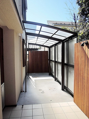 Other common areas. Covered parking lot