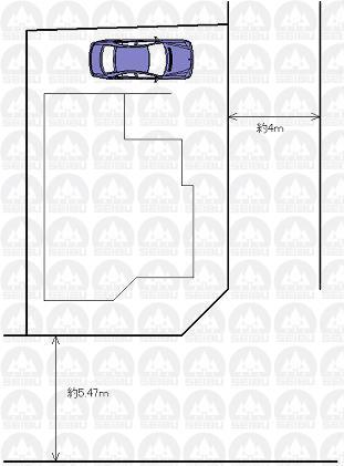 Compartment figure. 47,800,000 yen, 3LDK, Land area 96.52 sq m , Building area 77.18 sq m