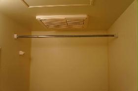 Bath. With bathroom dryer