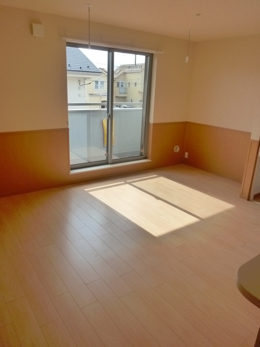 Living and room. Sunny