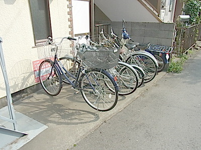 Other common areas. Bicycle parking space