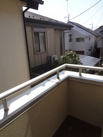 View. A quiet residential area