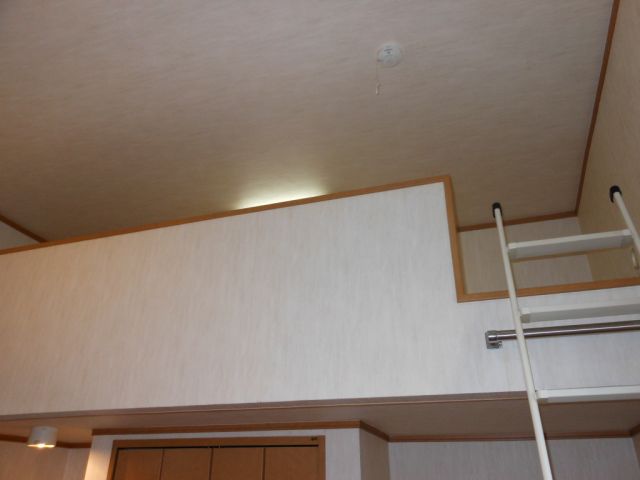 Other room space. Loft of minute, Room ceiling with a high sense of openness