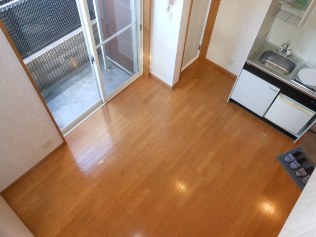 Living and room. This room viewed from the loft