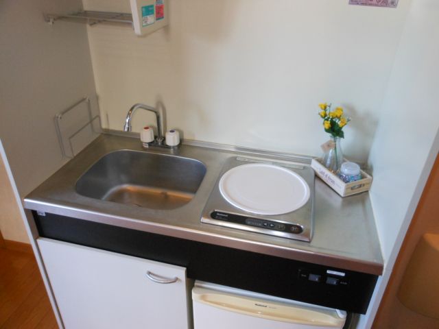 Kitchen. The dishes ・ Cleaning Ease IH heater